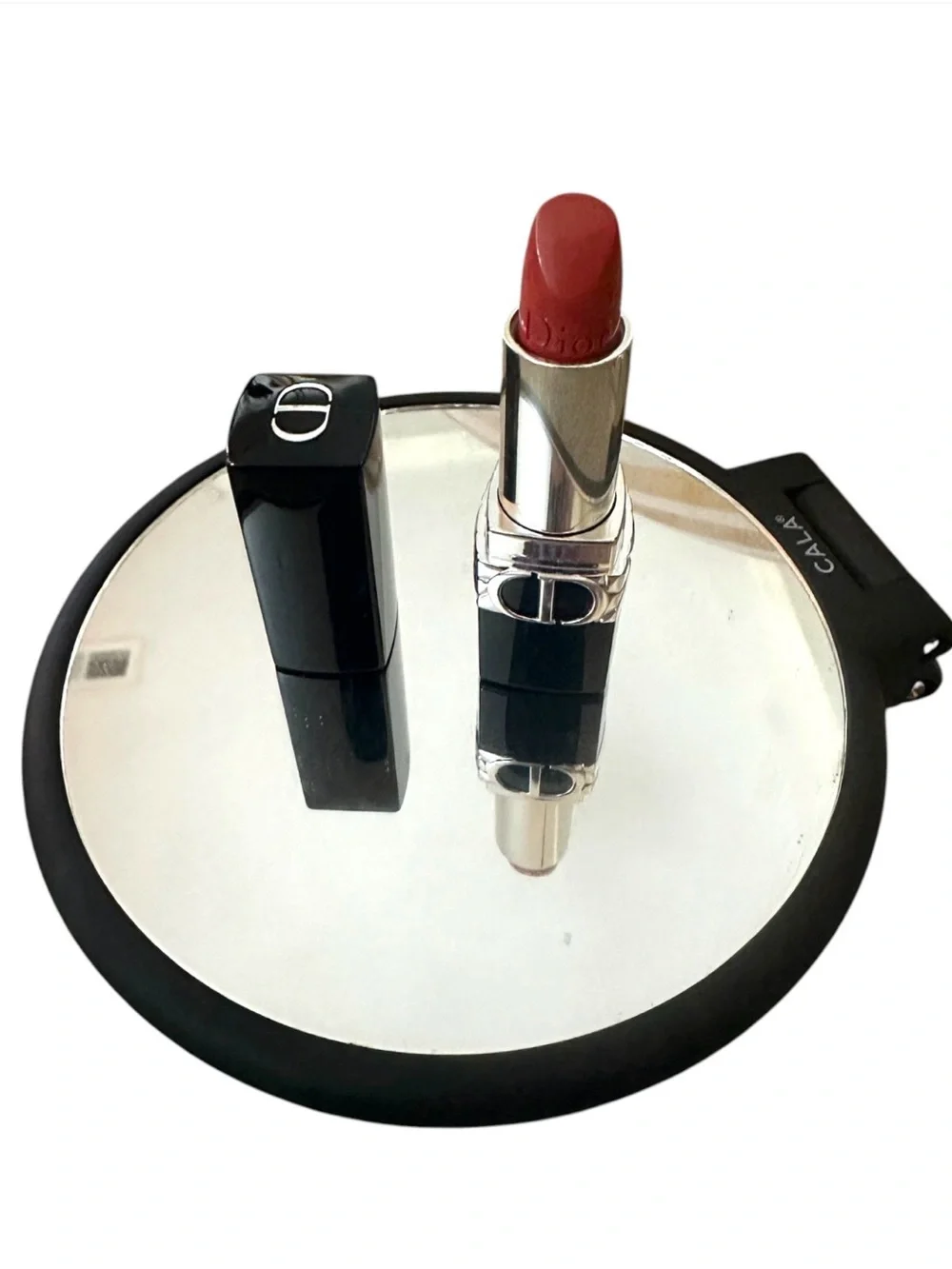 Dior Rouge 772 Classic Satin Balm Lipstick - Classic Rosewood Hydrating Finish